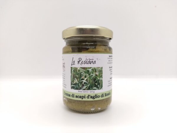 Crema di scapi d'aglio di resia