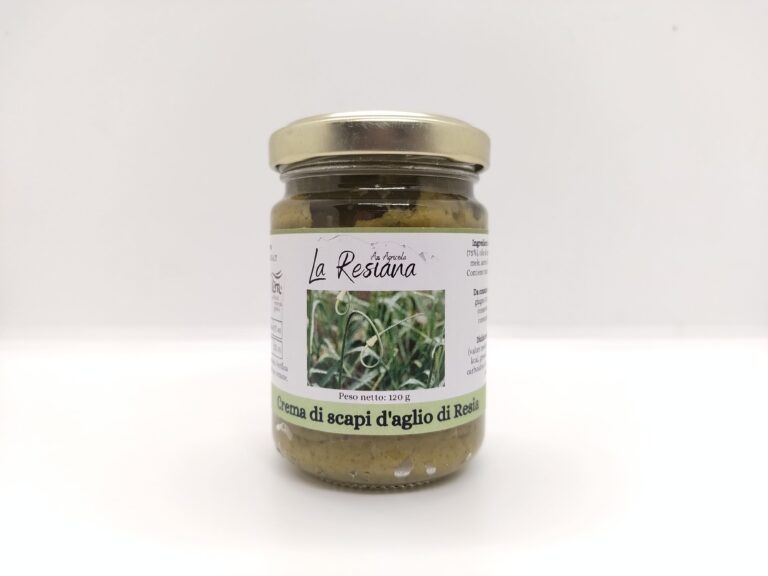 Crema di scapi d'aglio di resia