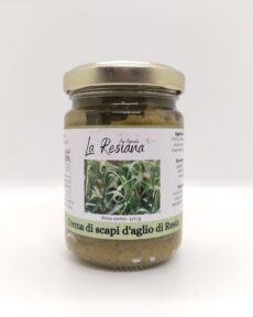 Crema di scapi d'aglio di resia